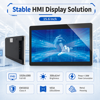 PC tactile industriel 15,6 pouces 1920x1080 Android 11 RK3568 4 Go 16 Go Écran tactile capacitif Montage VESA HMI PC tout-en-un
