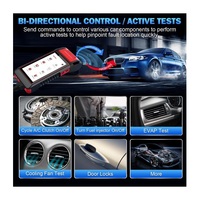 Version Globale KINGBOLEN K6 Pro Outil de Diagnostic Automobile OBD2 avec Écran LCD pour Vérification du voyant du moteur, Alimentation par Batterie 12-24V, Connectivité USB