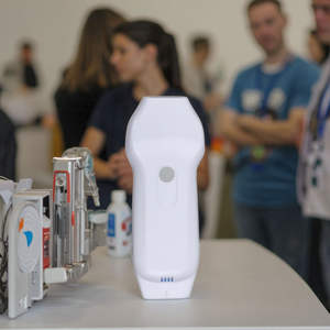 Topverkochte draagbare fase-elektronische draadloze echografieprobe voor buik, oppervlakte-/hart-/long- en esthetische hart-echografie - Product Image 2