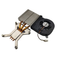 Disipador de Calor Delgado para CPU con 3 Tubos de Calor para PC Todo en Uno Intel ITX, Procesador LGA 1150 1155 1151 1156, Ventilador de 80 mm, HTPC