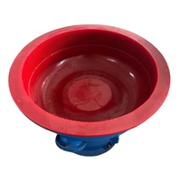 Machine de finition vibratoire sans noyau automatique modèle populaire 95L, polisseuse à tambour vibratoire multifonctionnelle haute rigidité