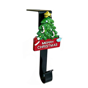 Christmas House Decorative Metal <b>Stocking</b> Hook <b>Holder</b> Durable Party Supplies - Product Image 4
