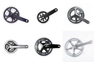 <span class=keywords><strong>Pédalier</strong></span> de vélo, 170mm, 8m, avec <span class=keywords><strong>courroie</strong></span> - Product Image 4