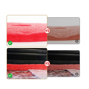 20 inch Thêm tích cực Đen chà Tước Pad cho sàn Scrubber Cleaner để loại bỏ nặng sáp bẩn tích tụ và kết thúc - Product Image 4