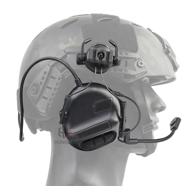 Tactical Headphone 5.0 Helmet Wearing With Noise Cancelling Sound Pickup Headset