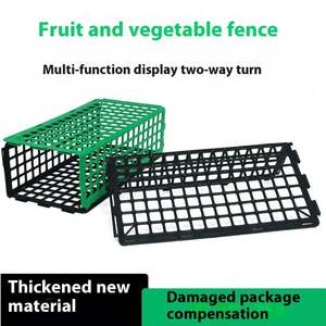 Separador de ABS de fácil instalación para supermercados, barandilla de grado alimenticio para frutas y verduras, basura y cemento - Product Image 2