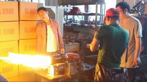 STW120-P toptan kullanılan, atık sebze yağı brülör kazan için yeni - Product Image 6