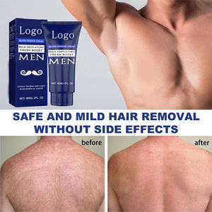 <span class=keywords><strong>Crème</strong></span> d'épilation pour hommes Instrument d'épilation de la barbe faciale pour hommes Cire d'épilation de la barbe - Product Image 4