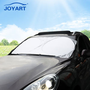 자동차 앞 창 앞 유리 차양 블랙 사용자 정의 만화 롤러 커튼 내부 - Product Image 3