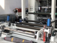 Machine de revêtement automatique électrique pour film protecteur de surface en PE avec séchage à air chaud et emballage plastique