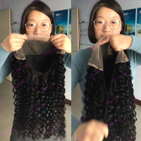 Neue Vietnamesische Frühlingslocken-Perücken aus Echthaar, 250% Dichte, Unbehandeltes Indisches Haar, Klebefreie Perücken, 13x4 Lace Frontal Perücken für Frauen