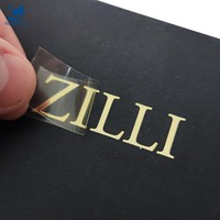 Feuille de parfum personnalisée 3D transfert or autocollants en vinyle étiquette en métal gaufré de chaleur de logo métallique personnalisé de nickel pour l'utilisation de bougie