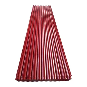 Epoxy Polyester En Polyurethaan Zink Gelegeerd 28 32 Gauge Kleur Gegolfd Staal Dakplaat Gemaakt In China