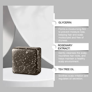 Jabón Herbal Natural, Champú Sólido, Previene la Caída del Cabello, Cuidado del Cuero Cabelludo, Fortalecedor, Anticaspa, Nutritivo, Jabón Vegano para el Cuidado del Cabello - Product Image 5