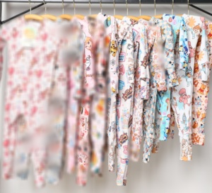 Macacões Infantis KERUI de Bambu para Meninos: Novos Designs com Estampas Fofas e Confortáveis para a Pele – Pijamas de Primavera para Crianças - Product Image 2