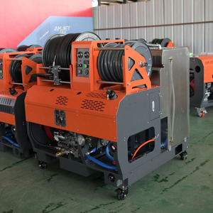 Machine de dragage des égouts haute pression Amjet, adaptée au nettoyage des petits tuyaux obstrués et gras, 300 bars, 40 lpm, nettoyage des tuyaux - Product Image 3