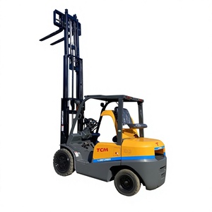 Montacargas TCM Usado de 3 Toneladas, Montacargas TCM de Segunda Mano con Motor Diésel, Tracción en las Cuatro Ruedas, Estructura de Tres Secciones, Altura de Elevación de 4.5 m - Product Image 1