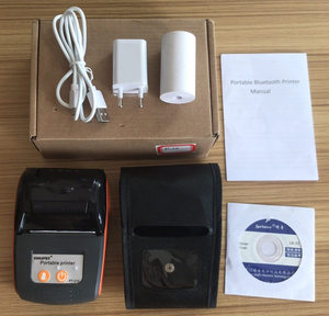 Mini <span class=keywords><strong>Impresora</strong></span> Térmica de Recibos BT, Interfaz USB Portátil, 203DPI, con Aplicación POS Loyverse Gratuita para Teléfono Android - Product Image 6