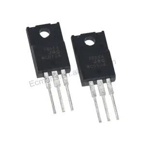 Regulador de tensão linear ce-mart 7805fa ic