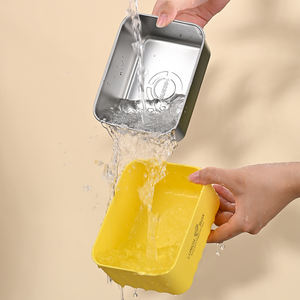 Usine 2 taille micro-ondes eau chaude <span class=keywords><strong>garder</strong></span> au <span class=keywords><strong>chaud</strong></span> chauffé en acier inoxydable enfants école isolé thermique adulte fromage bento boîte à lunch - Product Image 5