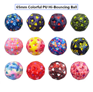 Nuovo Giocattolo Antistress JK, Palla Morbida Colorata ad Alto Rimbalzo in PU <span class=keywords><strong>per</strong></span> <span class=keywords><strong>Bambini</strong></span> - Product Image 1