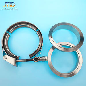 Collier de serrage d'échappement en <span class=keywords><strong>V</strong></span> JTLD 2,5 pouces 63 mm Bride d'échappement Collier de serrage en <span class=keywords><strong>V</strong></span> Collier de serrage de silencieux en <span class=keywords><strong>V</strong></span> - Product Image 5