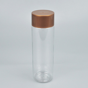 Transparent Pet Beverage Bottle 250ml With Lid <b>Reusable</b> Travel Water <b>Cup</b> Plastic Drinkware - Product Image 3