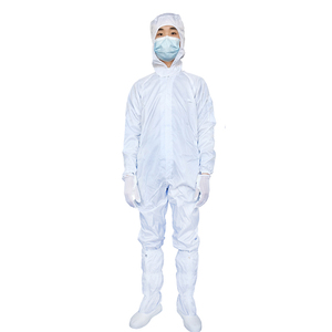Esd antistatik Esd kaplı güvenli laboratuvar önlüğü Polyester giyim anti-statik tulum laboratuvar ceket antistatik elbise - Product Image 5