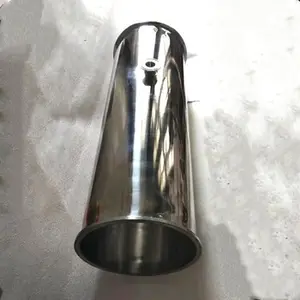 OEM Stainless Steel Sanitary Tube With End Cap Nonstandard For Dairy Milk Beverage Food Pipeline