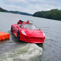 4.98m fibre de verre Water Jet Ski Car Boat Speedboat de course de luxe pour les excursions sur le lac et les sports nautiques en plein air