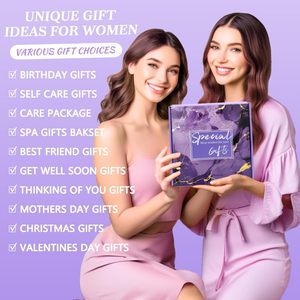 Coffret cadeau pour maman, panier classique tendance, fête des mères, anniversaire, Noël, 9 pièces, kit de soins de la peau et du corps de la part de sa fille ou de son fils - Product Image 6