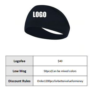 ที่คาดผมโยคะแบบกำหนดเอง ผ้าโพลีเอสเตอร์ ยืดหยุ่น สำหรับผู้ชายและผู้หญิง อุปกรณ์ออกกำลังกายที่ทันสมัย - Product Image 5