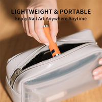 NOUVELLE Lampe à ongles UV LED sans fil rechargeable à capteur infrarouge, séchoir à gel Flash Cure AI avec double minuterie et support