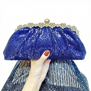 New Cross-border PU Clutch Party <b>Handbag</b> Urban Simplicity Women's Gift Evening Bridal Bag & Chain Closure Tanjing - Product Image 1