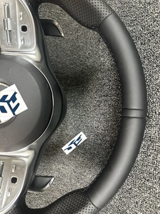 Volant modifié amélioré pour Mercedes Benz <span class=keywords><strong>AMG</strong></span> W213 W211 W204 W205 C63 W253 C118 avec palettes de changement de vitesse - Product Image 5