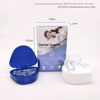Aligneurs dentaires moulables de haute qualité pour la nuit, en matériau EVA, multi-usages pour adultes, nouvel emballage, 4 pièces par boîte