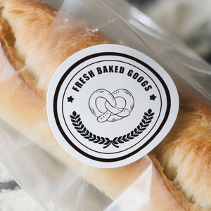 Pegatina Adhesiva Cuadrada Personalizable de Navidad, con Diseño de Dibujos Animados, 'Gracias', para Promoción Empresarial, Logotipo Impermeable de Vinilo para Velas - Product Image 6