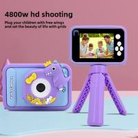 Kamera Digital Anak Terbaik 1080P AF Macro 2.4" IPS Termasuk Tripod Anti-Goyang Filter Timer Tipe-C