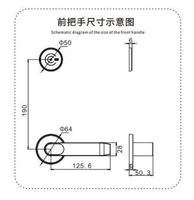 Serrure de porte intelligente d'hôtel sans effort - M1, carte-clé RFID à cryptage, détection 3 cm, durable, installation facile, verrouillage automatique à pêne dormant
