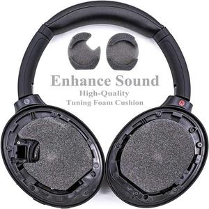 Reemplazo de almohadillas de terciopelo híbridas mejoradas para <span class=keywords><strong>auriculares</strong></span> WH1000XM4, cojín de cuero resistente al desgaste duradero de terciopelo suave - Product Image 5