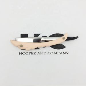 Maquinilla de afeitar de peluquero de calidad superior con mango de plástico, maquinilla de afeitar de peluquero deslizante, maquinillas de afeitar sostenibles para el cabello, oferta de logotipo de acero inoxidable - Product Image 4