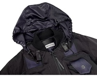 Veste tactique imperméable et vierge noire multi-poches personnalisée 3D pour hommes blouson d'aviateur Oem recadré pour le vol Ma-1 en nylon B3 pour hommes