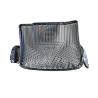 Alfombrillas de Goma Impermeables para el Interior Delantero del Honda CR-V 2018-2023, Juego Completo de Cubierta Trasera para Maletero