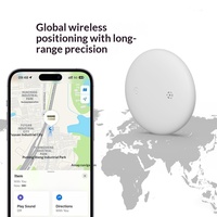 Traceur GPS étanche IP67 pour Apple et Android, autonomie de 1 an, Bluetooth anti-perte pour animaux (chats, chiens), clés, portefeuilles, voitures, véhicules électriques