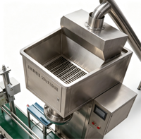Machine d'emballage automatique de poudre électrique AT-DGS-25F 5-25kg avec convoyeur à vis, pesage, remplissage et scellage pour aliments, produits chimiques et papier, contrôlée par PLC