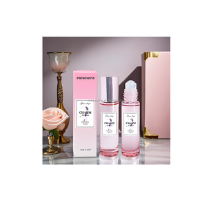 Parfum Roll-on Rose Végétalien Floral Fruité Sucré à Marque Blanche en Gros, Huile Essentielle de Parfum aux Phéromones pour Femme - Product Image 1