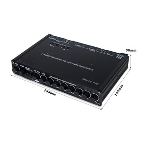 Ecualizador Paramétrico de 7 Bandas GM EQX-75PRO con Salida para Subwoofer, Ecualizador de Audio para Automóvil - Product Image 4
