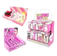 Mesa de tienda personalizable, estantes de exhibición de escritorio, caja PDQ, Mostrador de jugo de leche, soporte de exhibición de cartón, estantes de exhibición de tablero de espuma de PVC