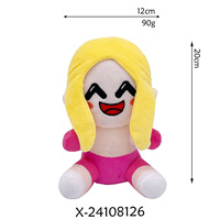 Peluche Omz mignonne de dessin animé, poupée garçon avec chapeau, poupée garçon/fille Kawaii, jouet en peluche pour les cadeaux d'anniversaire des enfants