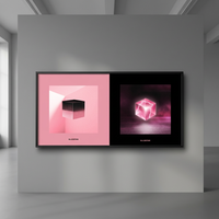 BLACKPINK Mini 1st Home [SQUARE UP] Album Resmi Kpop Korea CD Bahasa Korea Semua Usia